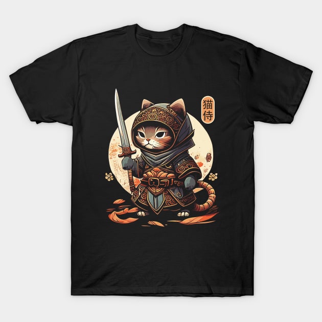 Japanese cat shirt discount